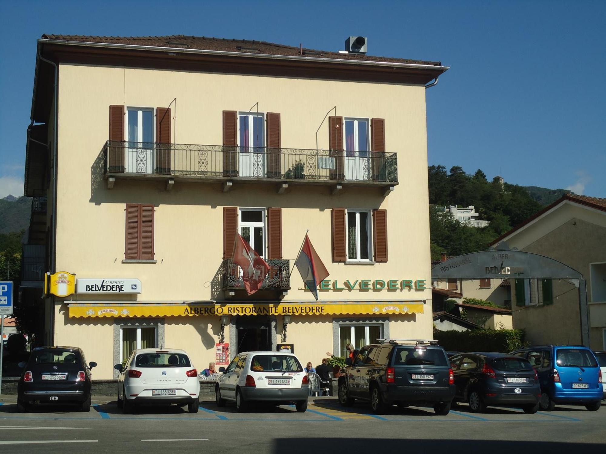 Osteria Belvedere Losone Exterior foto