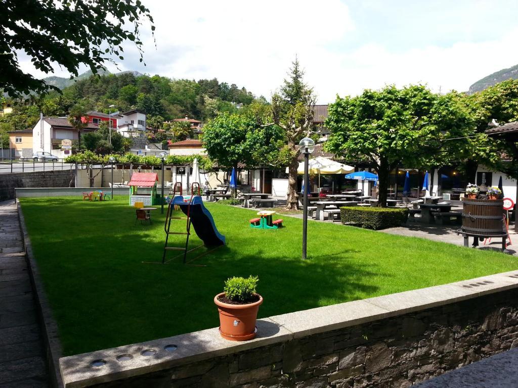 Osteria Belvedere Losone Exterior foto